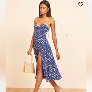 Reformation Kourtney Midi Dress